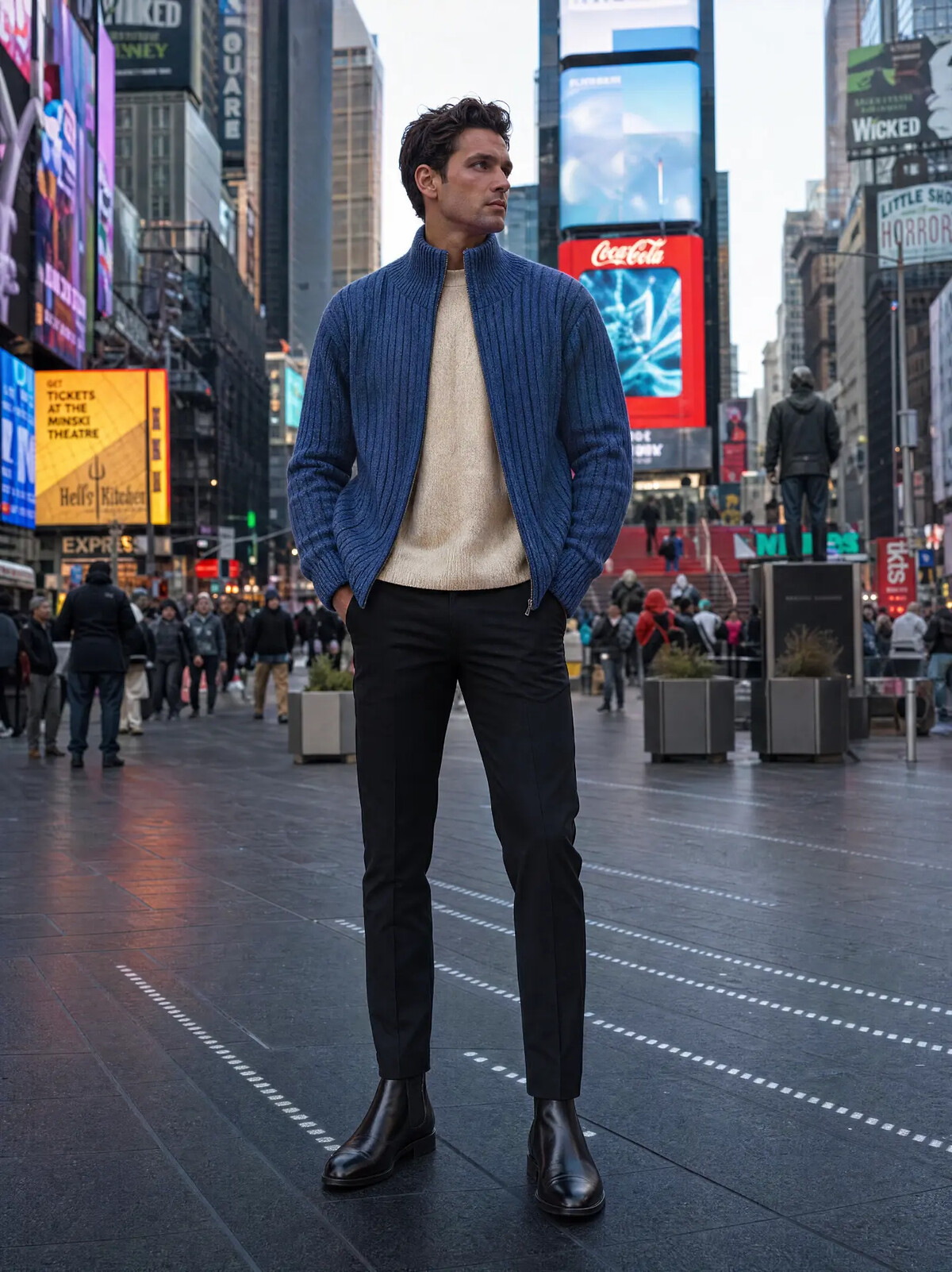 Slate blue · winter edit