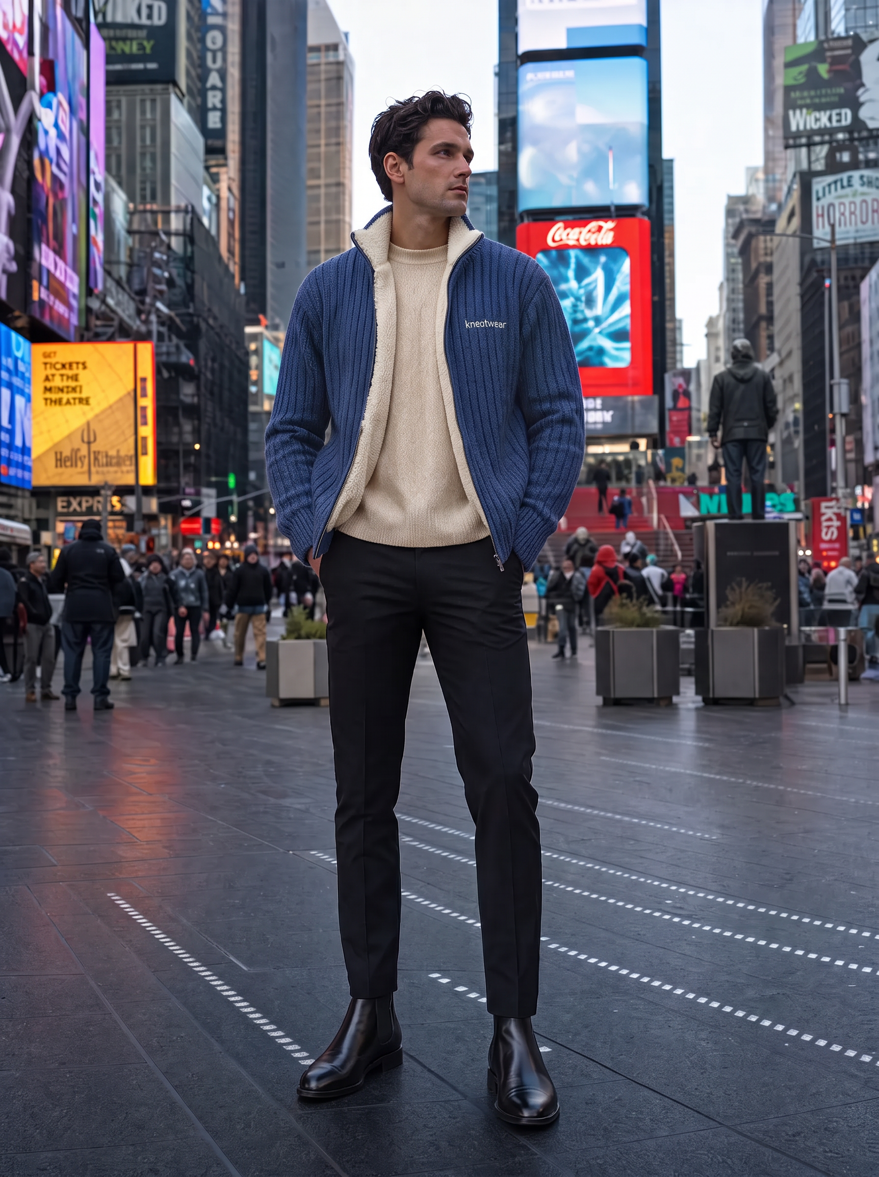 Kneatwear Fleece-Lined Knit