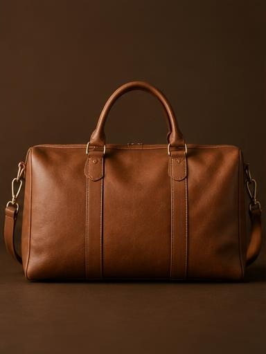 Leather Weekender Bag